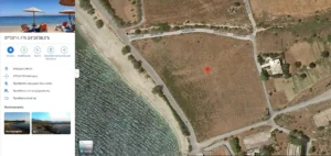 Mpouros Plot for Sale, Karistos, Evia, Google Map Location